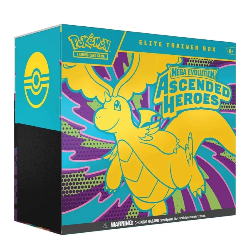 Sealed Pokémon TCG Mega Evolution—Ascended Heroes Elite Trainer Box