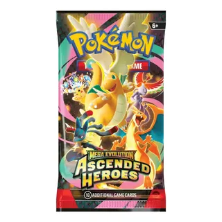 Sealed Pokémon TCG Mega Evolution—Ascended Heroes Booster Pack