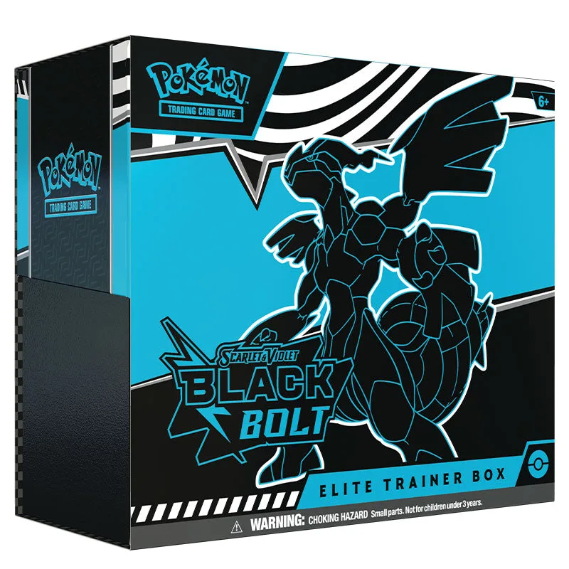 Sealed Pokémon TCG Black Bolt Elite Trainer Box