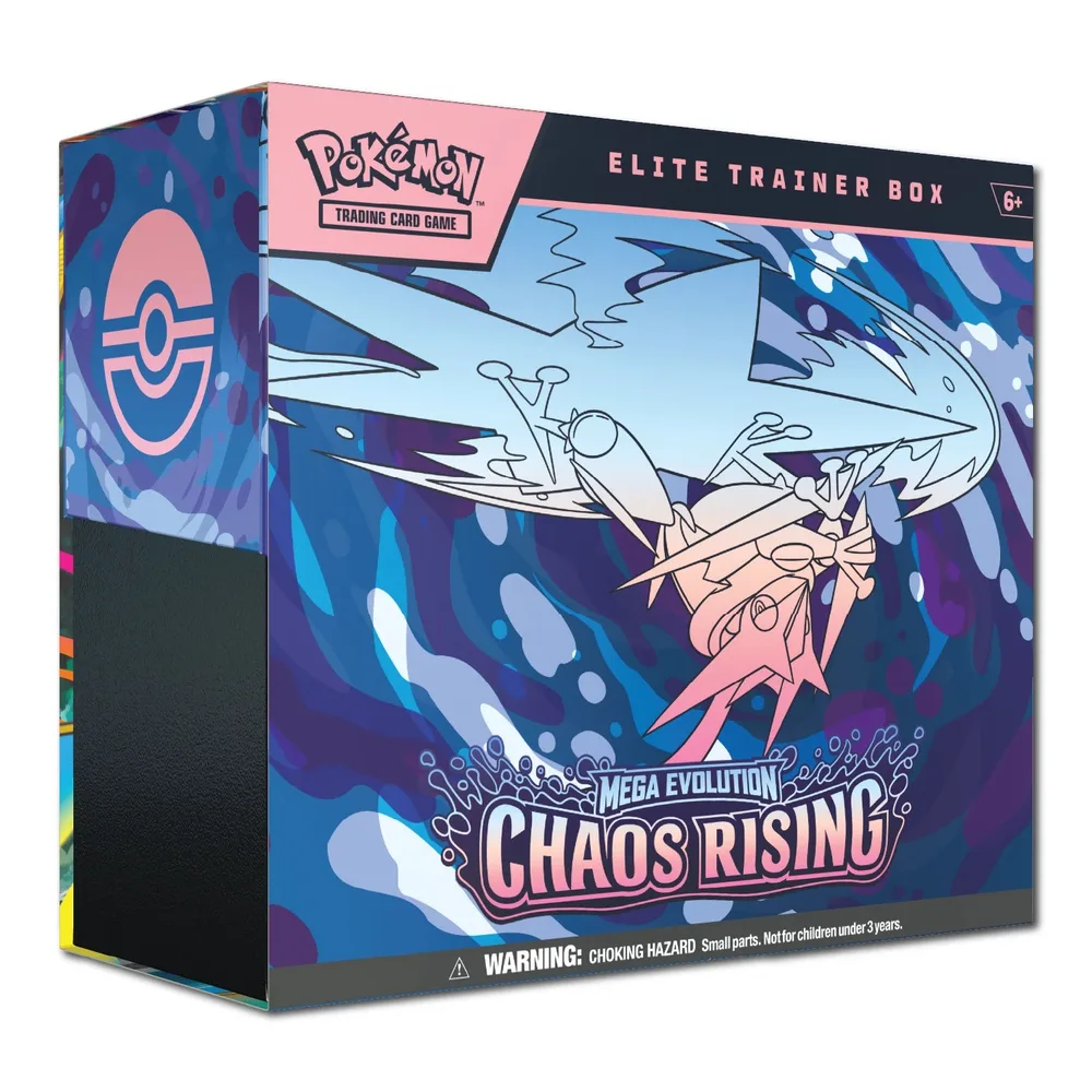 Sealed Pokémon TCG: Mega Evolution—Chaos Rising Elite Trainer Box