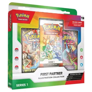 Sealed Pokémon TCG: First Partner Illustration Collection—Series 1