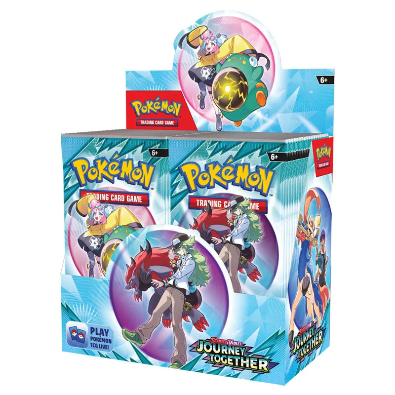 Sealed Pokémon TCG Journey Together Booster Box (36 Packs)