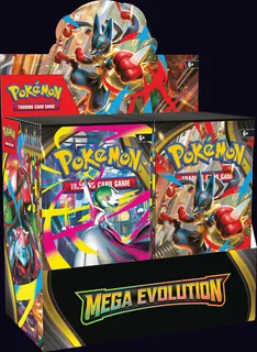 Sealed Pokémon TCG Mega Evolution Booster Box (36 Packs)