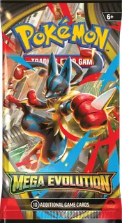 Sealed Pokémon TCG Mega Evolution Booster Pack