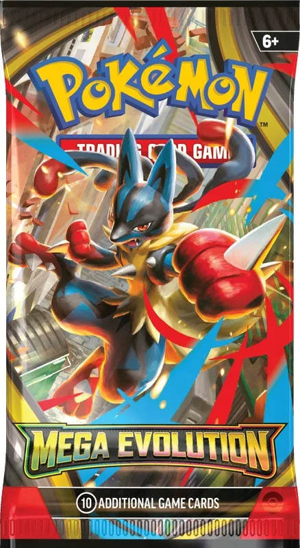 Sealed Pokémon TCG Mega Evolution Booster Pack