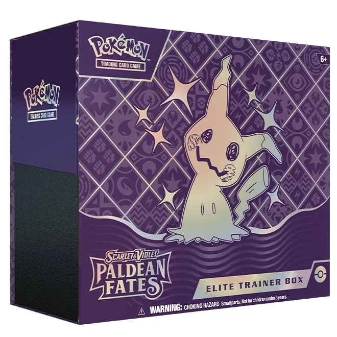 Sealed Pokémon TCG Paldean Fates Elite Trainer Box