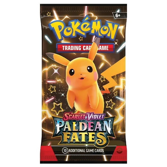 Sealed Pokémon TCG Paldean Fates Booster Pack