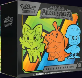 Sealed Pokémon TCG Paldea Evolved Elite Trainer Box
