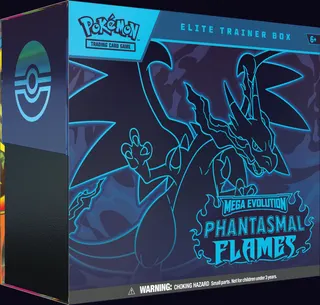 Sealed Pokémon TCG Mega Evolution—Phantasmal Flames Elite Trainer Box