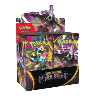 Sealed Pokémon TCG: Mega Evolution—Pitch Black Booster Box (36 Packs)