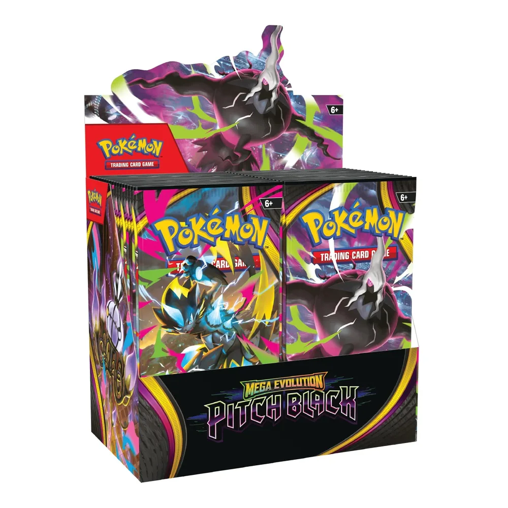 Sealed Pokémon TCG: Mega Evolution—Pitch Black Booster Box (36 Packs)