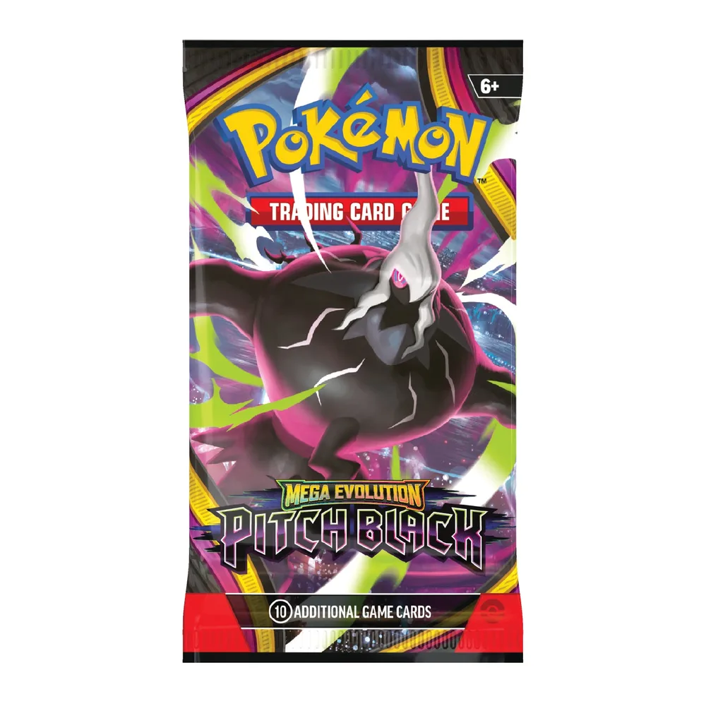 Sealed Pokémon TCG: Mega Evolution—Pitch Black Booster Pack
