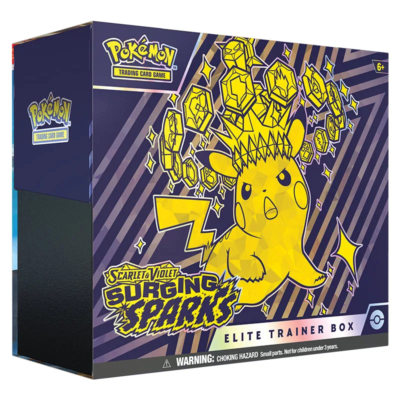 Sealed Pokémon TCG Surging Sparks Elite Trainer Box