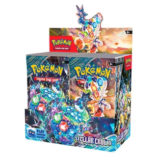 Sealed Pokémon TCG Stellar Crown Booster Box (36 Packs)