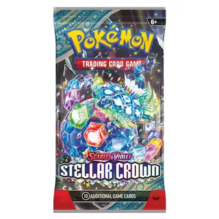 Sealed Pokémon TCG Stellar Crown Booster Pack