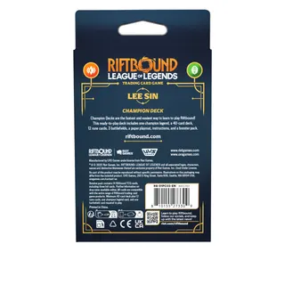 Sealed Riftbound Origins Champion Deck — Lee Sin