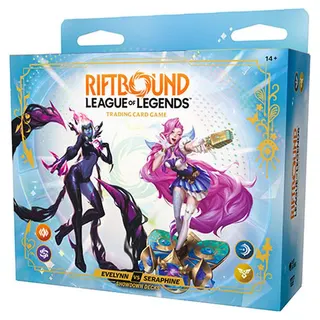 Sealed Riftbound Radiance Showdown Decks — Evelynn vs Seraphine
