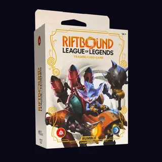 Sealed Riftbound Spiritforged Champion Deck — Rumble