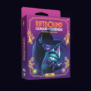 Sealed Riftbound Unleashed Champion Deck — Vex