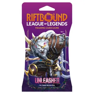Sealed Riftbound Unleashed Booster Pack
